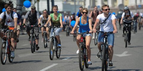 Первый в этом сезоне велопробег состоялся в Москве
