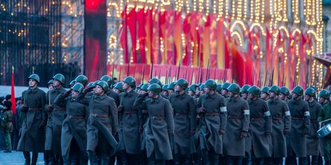 Из-за репетиции парада на Красной площади в центре Москвы ограничат движение
