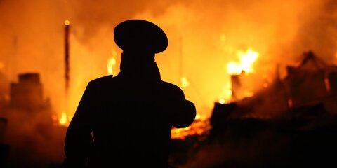 В Новой Москве потушили пожар на автомойке
