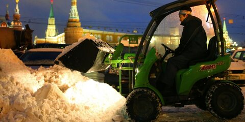 В нескольких районах Москвы выпало больше 20 сантиметров снега