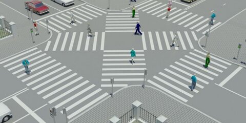 Новая редакция ПДД: Пешеходы смогут переходить дорогу по диагональным переходам