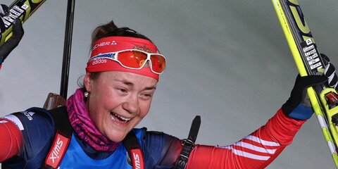 Женская сборная России заняла четвертое место в биатлонной эстафете