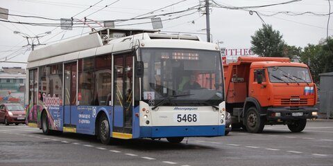 Движение троллейбусов на Ленинском проспекте восстановлено