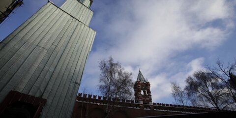 Реставрация Спасской башни завершится в апреле