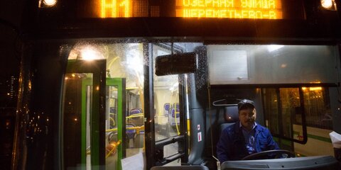 В столице запустят три новых ночных маршрута автобусов