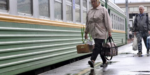 Поезда на Рижском направлении пустили по маршруту Нахабино-Ленинградская