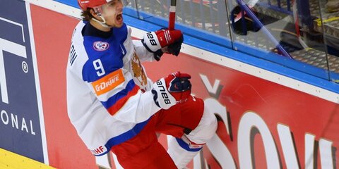 Сборная России разгромила Белоруссию на чемпионате мира по хоккею