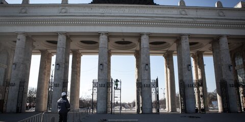 Власти согласовали проект реставрации парка Горького и Нескучного сада