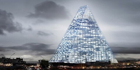 В Париже построят гигантскую треугольную башню