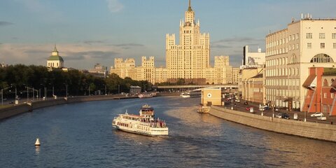 На Москве-реке создадут 40 мест для швартовки судов