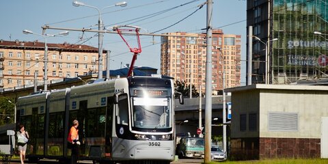 Движение трамваев и троллейбусов в центре Москвы восстановлено