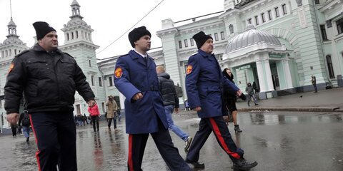 Казачьи дружины начнут патрулировать улицы Москвы с 2016 года