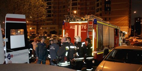 Один человек погиб при пожаре в квартире на западе Москвы