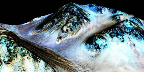 Ученые нашли доказательства наличия жидкой воды на Марсе