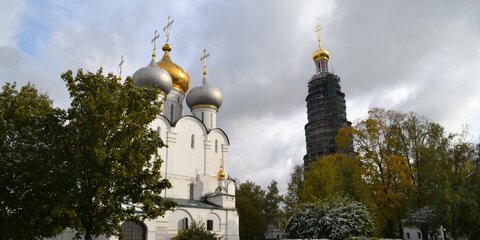 Реконструкция колокольни Новодевичьего монастыря завершится в 2016 году