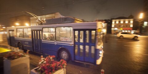 Троллейбусы №Бк и №Бч заменят автобусами на 16 ночей