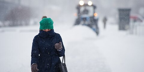 В субботу москвичей ждут снег и гололедица