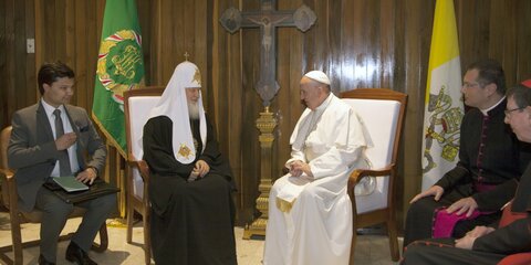 В Гаване началась встреча патриарха Кирилла и Папы Римского