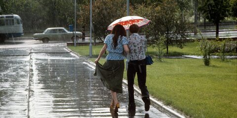 В четверг москвичей ждет пасмурная и дождливая погода