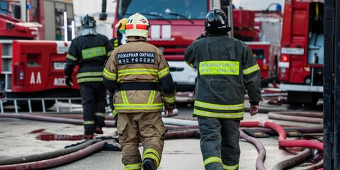 На месте пожара на фабрике во Фрязине нашли тела двух спасателей