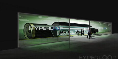 Hyperloop могут запустить параллельно крупным вылетным магистралям