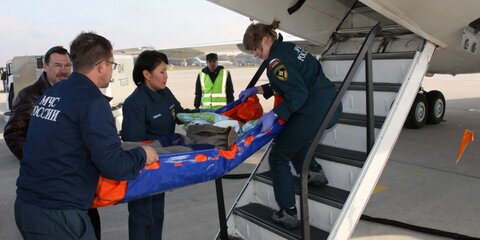 Самолет МЧС доставил в столицу двух тяжелобольных детей из Ингушетии