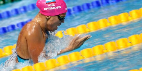 Россиянка Ефимова стала серебряной медалисткой Олимпиады в плавании