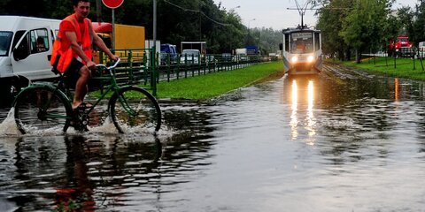 Дождь в Москве продлится до вторника