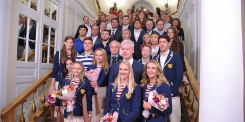 Собянин поздравил выигравших на ОИ-2016 медали московских спортсменов