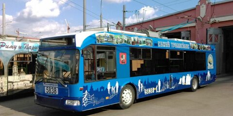 Музыкальный троллейбус начнет курсировать по столичным улицам с 3 сентября
