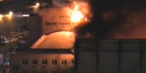 Пожар на складе в Королеве локализован