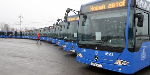 Автобусный парк Москвы обновлен на 95%