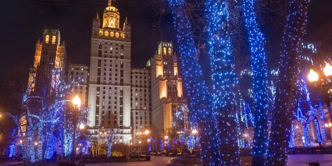 Динамическую подсветку зданий в столице выключат 9 января