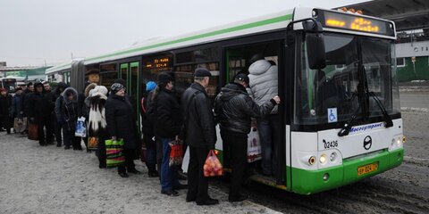 Автобусную остановку временно перенесут на северо-западе столицы