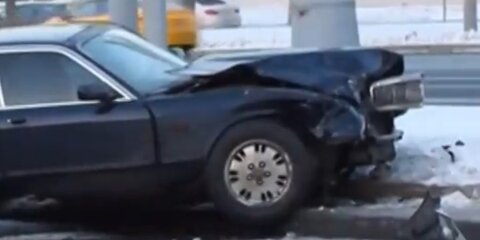 Авария с участием пяти автомобилей произошла на Каширском шоссе