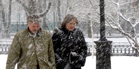 Мокрый снег, гололед и сильный ветер придут в Москву во вторник