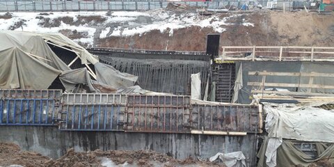 Один человек погиб и трое пострадали при обрушении тоннеля на Калужском шоссе