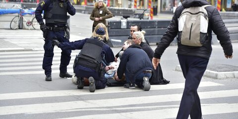 Число раненых при теракте в Стокгольме выросло до 15 человек