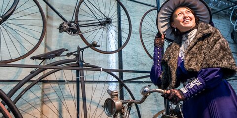 Музей ретро-велосипедов откроется в парке 