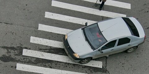 Водитель попытался сбить пешеходов в центре Москвы