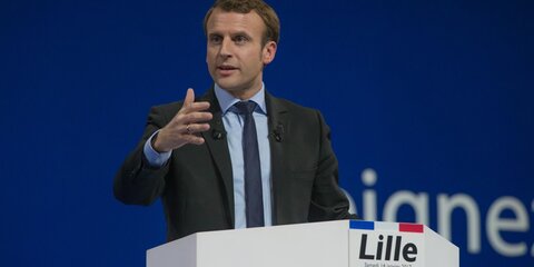 Движение Макрона лидирует на парламентских выборах во Франции