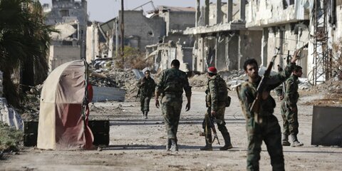 Сирийские войска освободили территории у границы с Ливаном