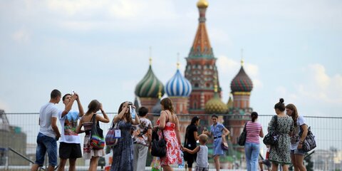 Более 20 млн туристов посетили Москву в 2017 году