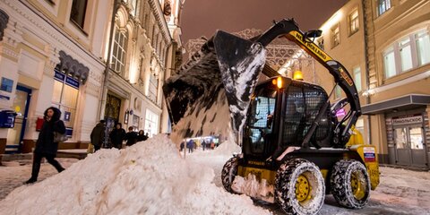 Более 2 млн кубометров снега вывезли со столичных улиц за четыре дня