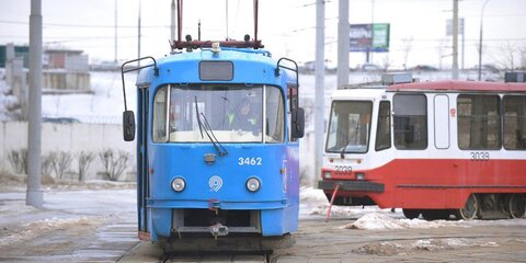 Трамвайные пути отремонтируют в районах Сокольники и Алексеевский