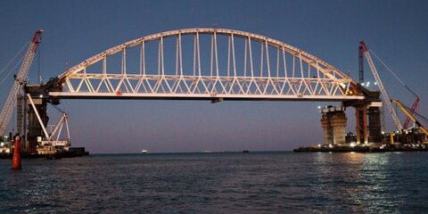Заказчик опроверг сведения о несостыковке пролетов Крымского моста