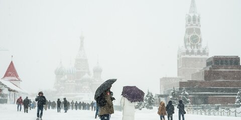 Мощные снегопады вернутся в Москву на ближайших выходных