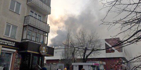 Четверо детей погибли во время пожара в ТЦ в Кемерове