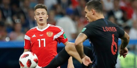 Сборная Хорватии забила второй гол России в матче ЧМ-2018