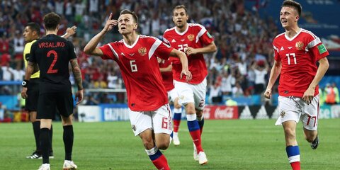 Основное время матча Россия – Хорватия закончилось вничью